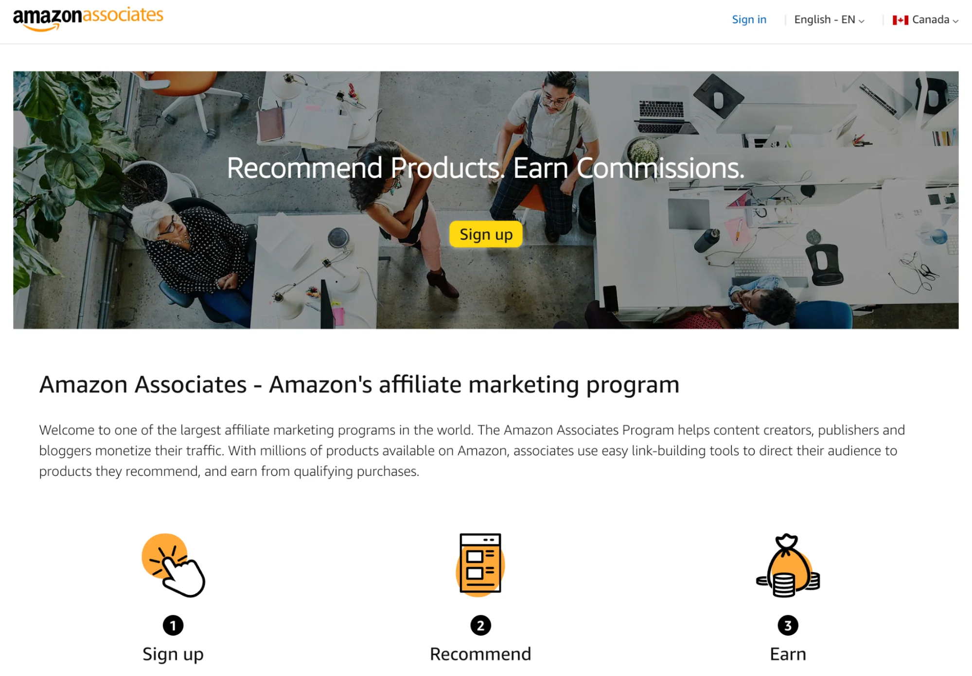 how to become an affiliate marketer for Amazon